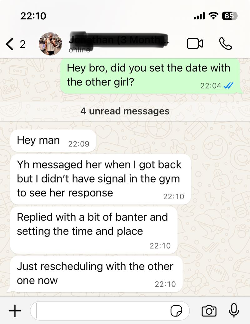 Jonathan's results